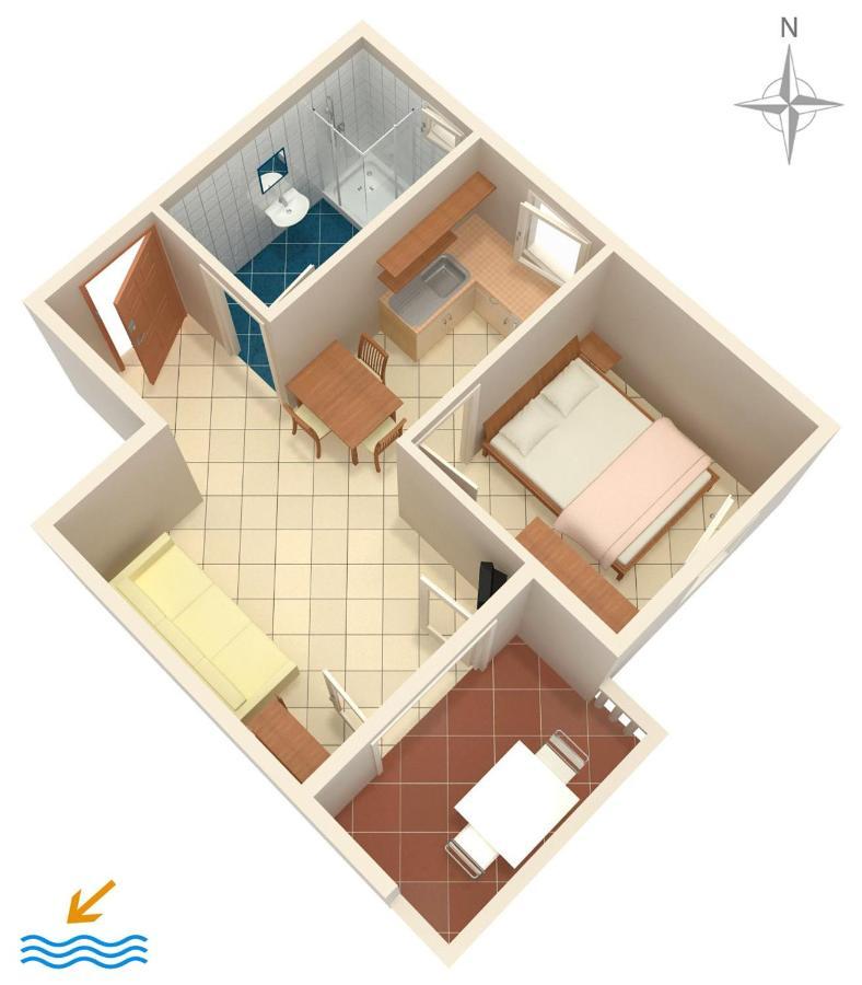 Apartments With A Parking Space Mandre, Pag - 6405 Колан Екстер'єр фото